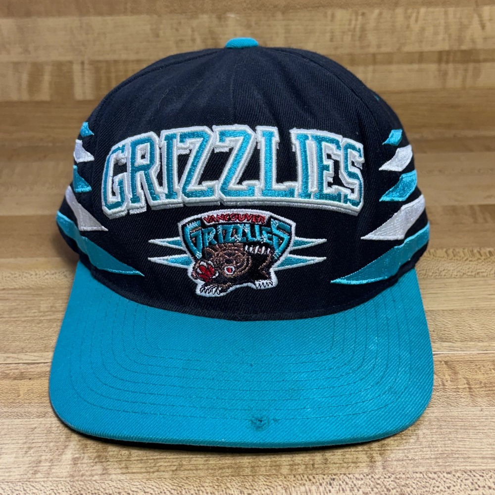 Mitchell & Ness Vancouver Grizzlies Snapback Hat diamond cut Hardwood Classics